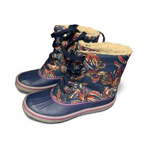 Sakroots Blue and Multicolor Womens Boots